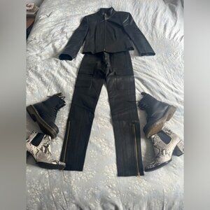 J Brand Houlihan Leather Pants 26